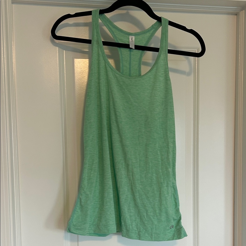 GAP Light Green Racerback Tank Top